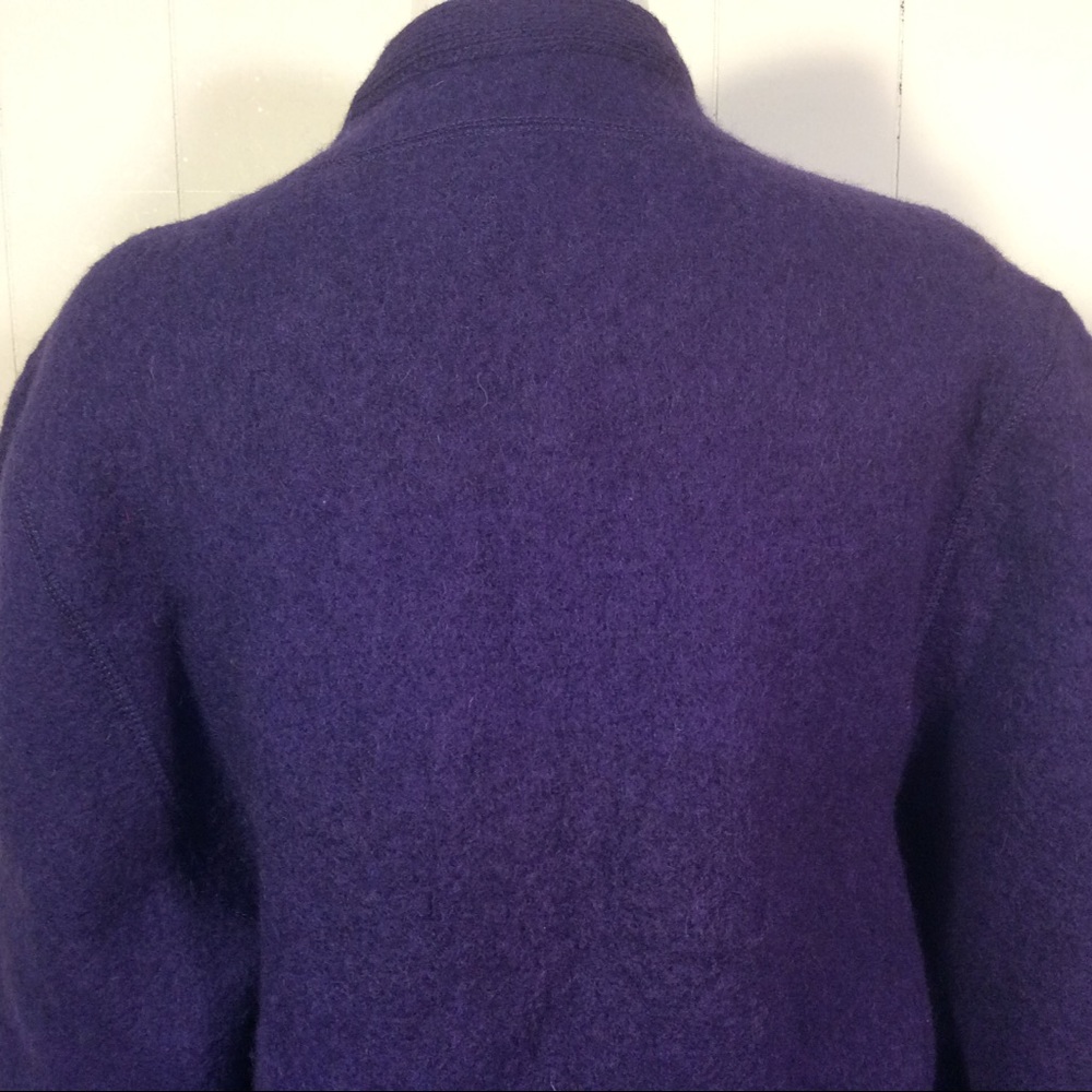 Vintage Rodier Womens Wool Jacket size large made in France - Picture 3 of 8